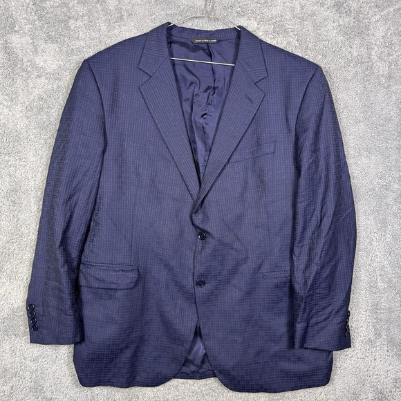 Coppley Sport Coat Mens 42R Fratelli Tallia Di Delfino Napoli Wool Blazer Suit
